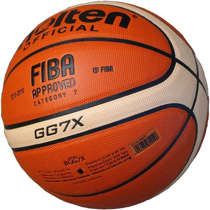 Basketball FIBA Approved Size 7 PU Leather